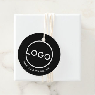 Custom Business Logo Thank You Favour Tags