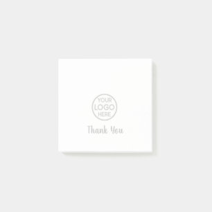 Custom Business Logo Thank You Post-It Notes