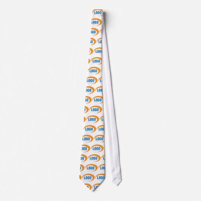 Custom Business Logo Tie (Front)
