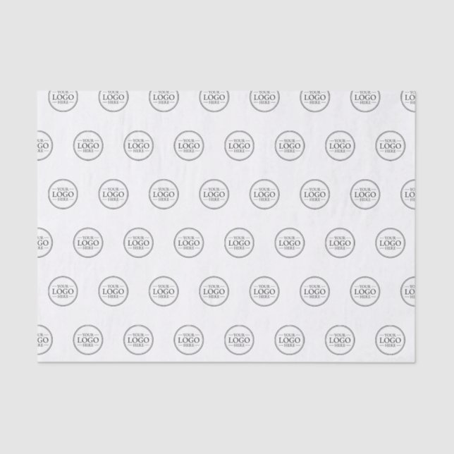 Custom Business Logo Tissue Paper (Front)