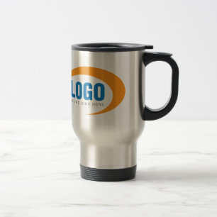 Custom Business Logo Travel Mug