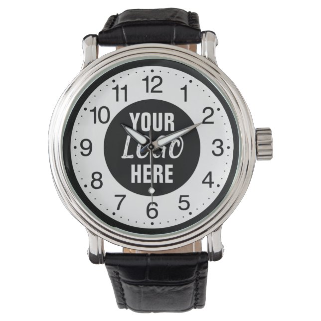 Custom Business Logo Watch (Front)