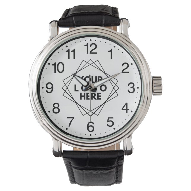 Custom Business Logo Watch (Front)