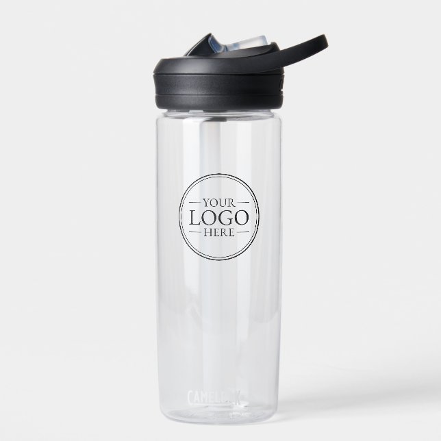 Custom Business Logo Water Bottle (Left)
