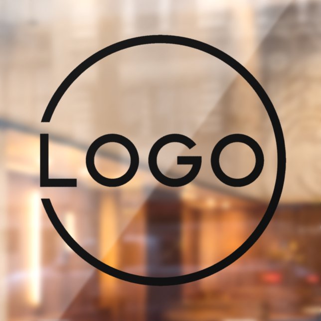 Custom Business Logo Window Cling (Sheet 2)