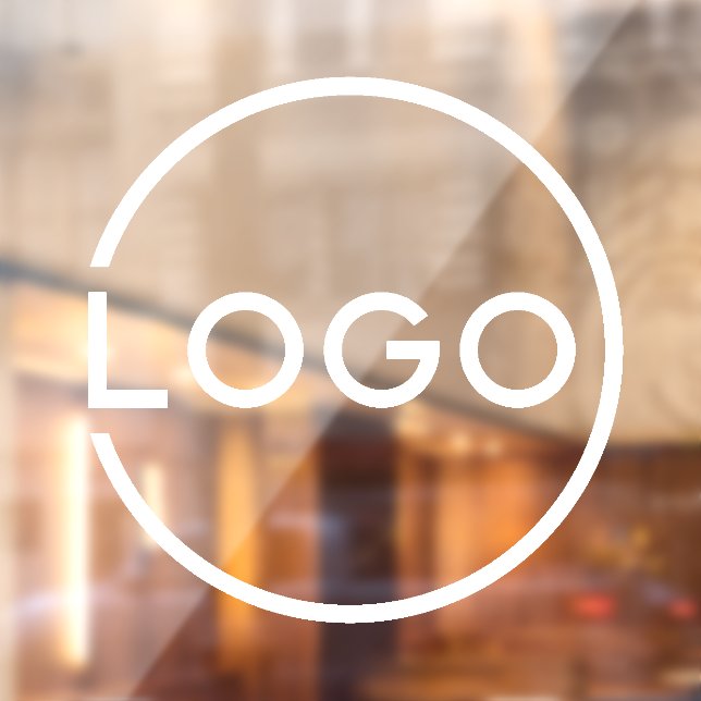 Custom Business Logo Window Cling (Sheet 2)