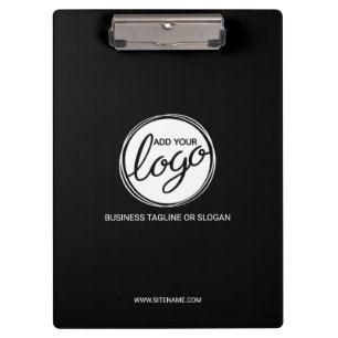Custom Business Logo with Custom Text Clipboard