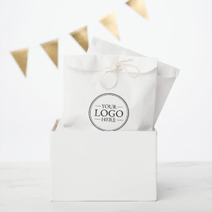 Custom Business Logo with Custom Text Favour Bags