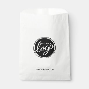 Custom Business Logo with Custom Text Favour Bags