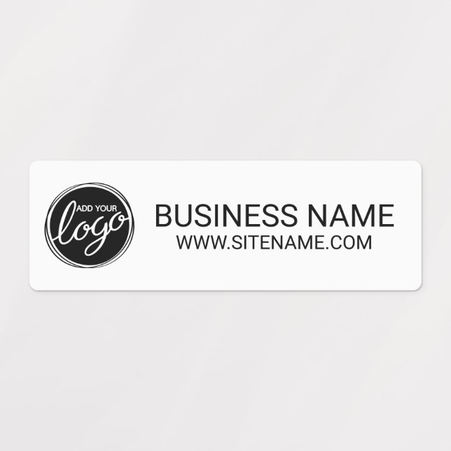 Custom Business Logo with Custom Text Labels (Design 1)
