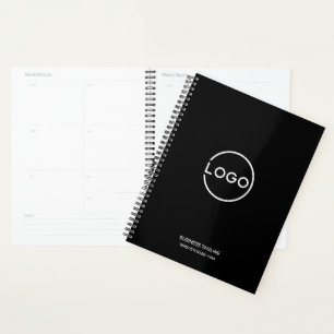 Custom Business Logo with Custom Text Planner