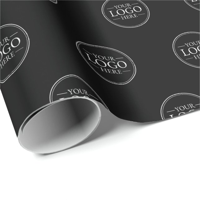 Custom Business Logo Wrapping Paper (Roll Corner)