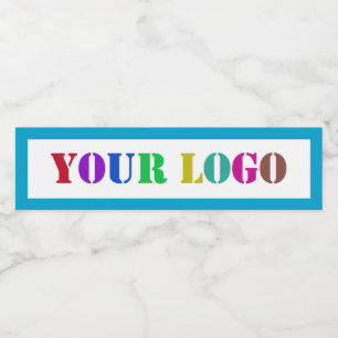 Custom Business Logo Your Company Bottle Labels