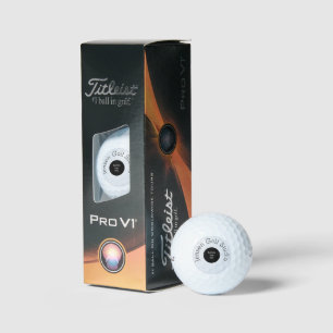 Custom Business Name and Company Logo Golf Balls