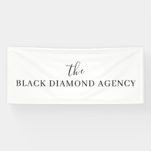 Custom Business Name   Branded Company Logo Banner