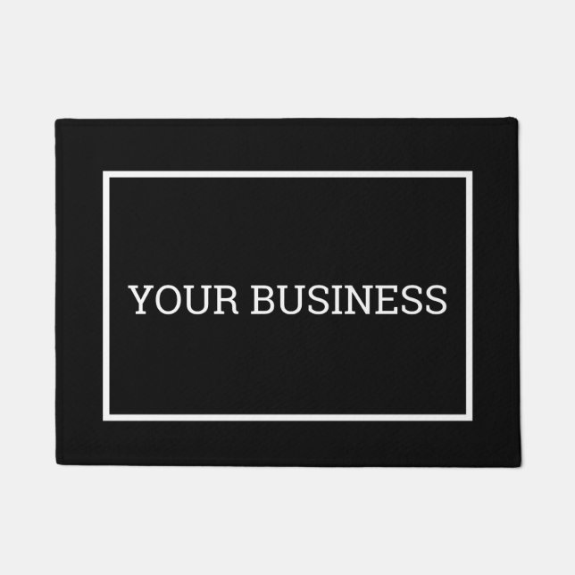 Custom Business Name Doormat (Front)
