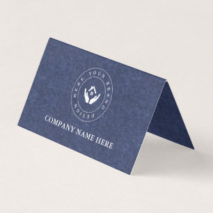 Custom Business Name Logo QR Code and Message