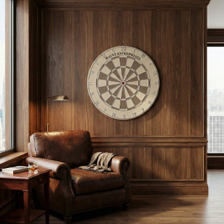 Custom Business Name Professional Dartboard