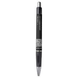 Custom Business Name Text QR Code Promotional Pen