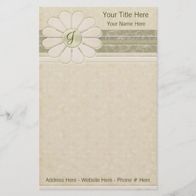 Custom Business / Personal Stationery (Front)