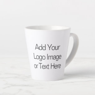 Custom Business Promo Branded Logo Latte Mug