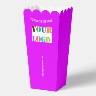 Custom Business Promotional Branded Popcorn Boxes