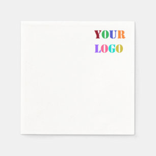 Custom Business Promotional Company Logo Napkins