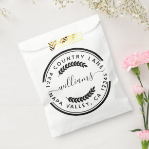 Custom Business Promotional Logo Favour Bags