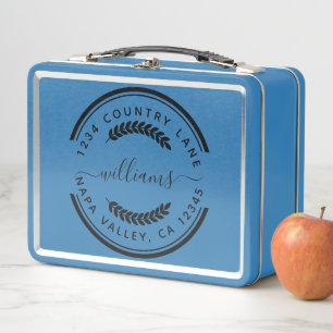Custom Business Promotional Logo Metal Lunch Box