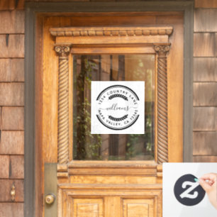 Custom Business Promotional Logo  Window Cling
