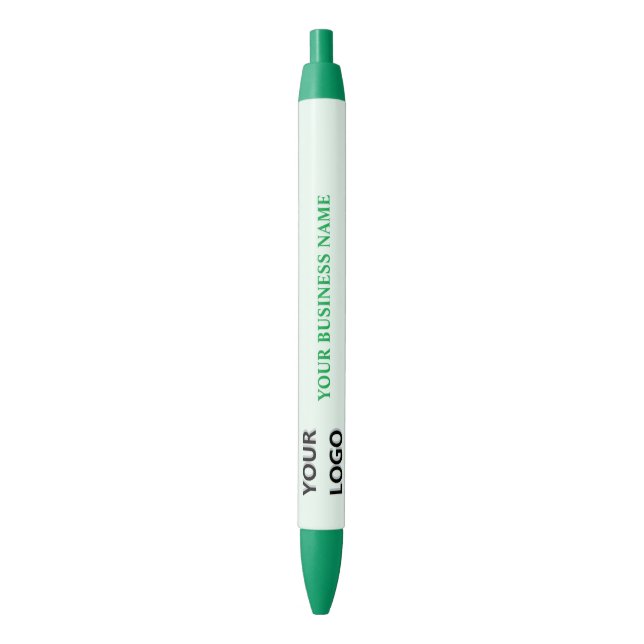 Custom Business Promotional Pen Your Logo and Text (Front Vertical)