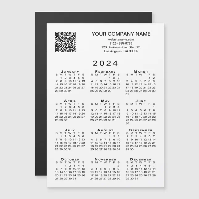 Custom Business QR Code 2024 Calendar Magnet Card Zazzle   Custom Business Qr Code 2024 Calendar Magnet Card R48e0c1f9ba4d49108d057b01a8d1a4a6 B8ahw 644.webp