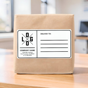 Custom Business Shipping Address with Logo