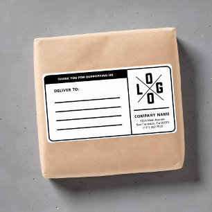 Custom Business Shipping Address with Logo