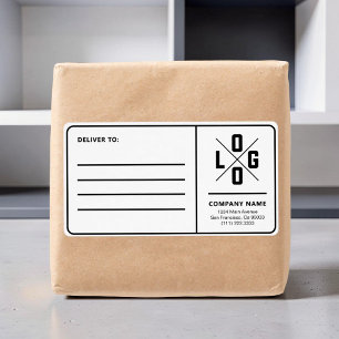 Custom Business Shipping Address with Logo
