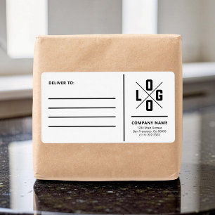 Custom Business Shipping Address with Logo