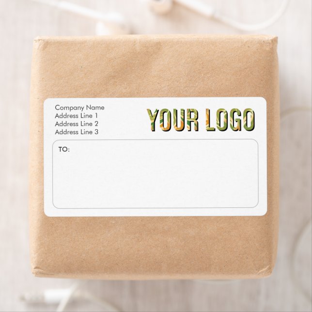 Custom Business Shipping Labels Return Address (Insitu)