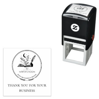 Custom Business Stamp Thank You Logo Square