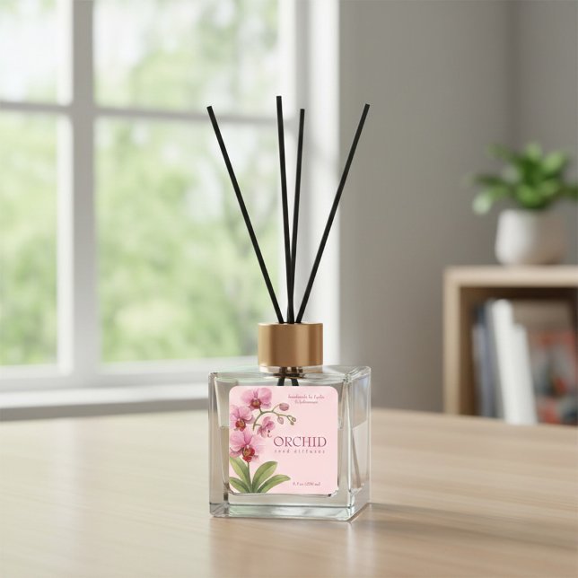 Custom Business Sticker for Orchid Reed Diffuser (Creator Uploaded)