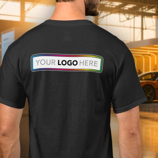 Custom Business Uniform T-Shirt - Logo on Back (Creator Uploaded)