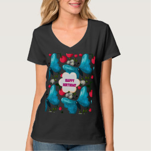 Custom butterfly birthday party matching set T-Shirt