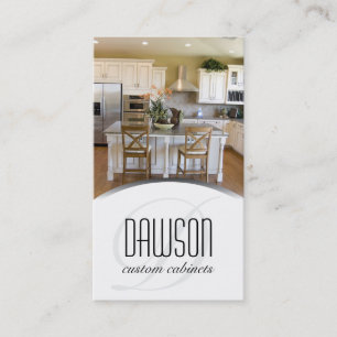 Custom Cabinet Maker Business Card