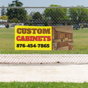 Custom Cabinets Makers Banner