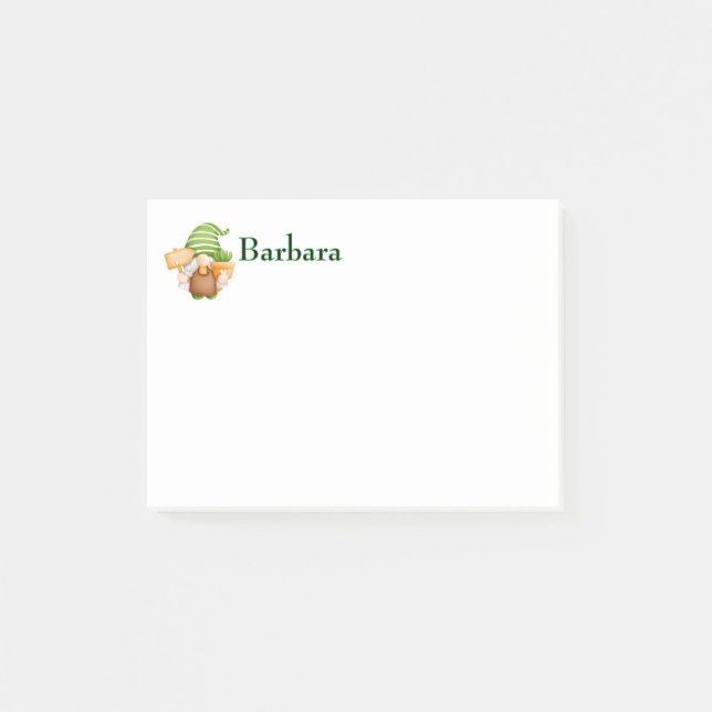 Custom Cactus Lover  Post-it Notes (Front)