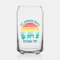 Custom Cactus Sunset Arizona Desert Trip