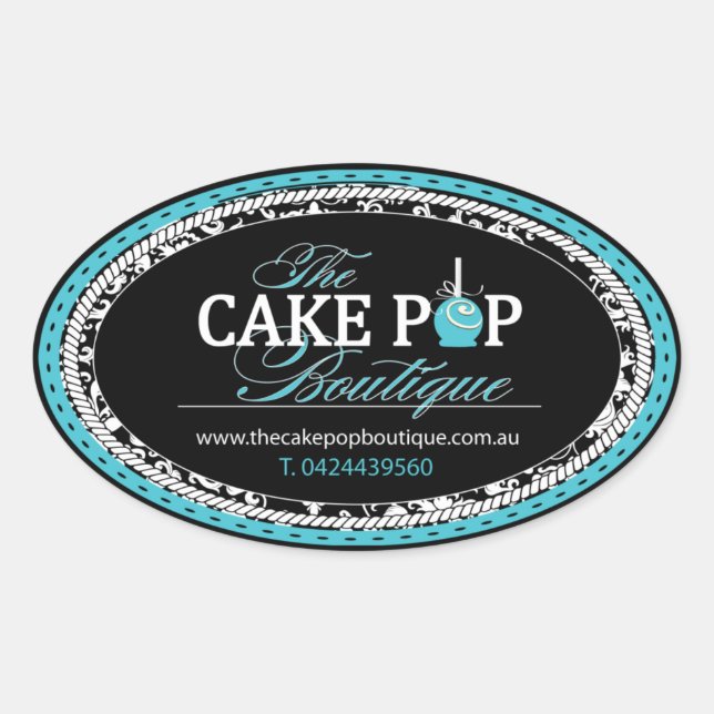 Custom Cake Pop Labels (Front)