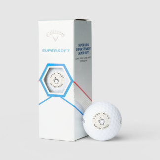 Custom - Callaway Supersoft Golf Balls