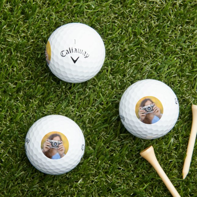 Custom Callaway Supersoft Golf Balls - Logo! (Insitu Grass)