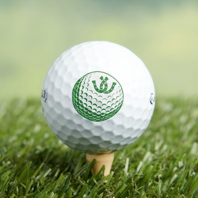 Custom Callaway Supersoft Lucky Golf Balls (Insitu Tee)