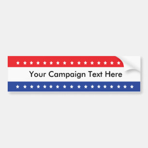 Custom Campaign Bumper Stickers
